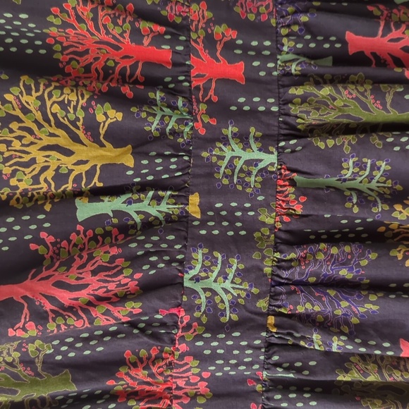 Tree print 50s vibe dress - Picture 2 of 4